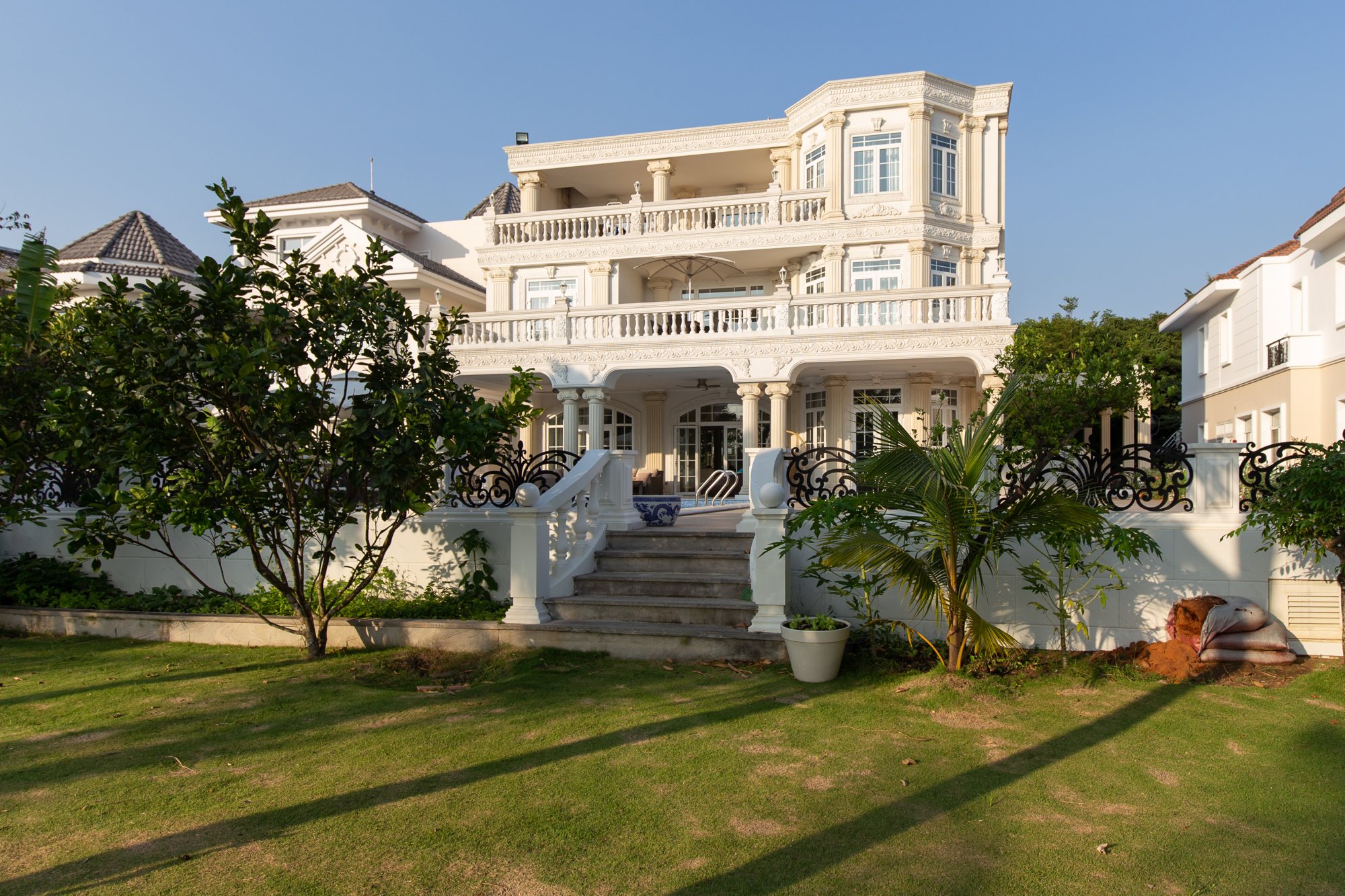 A villa surrounded by greenery — photographed by OWL